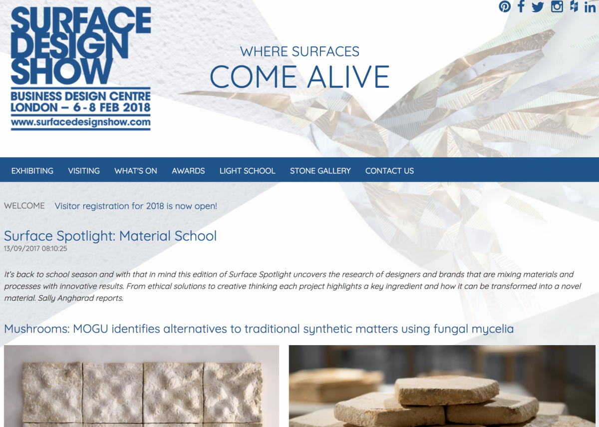 Surface Design Show – MOGU in the Spotlight