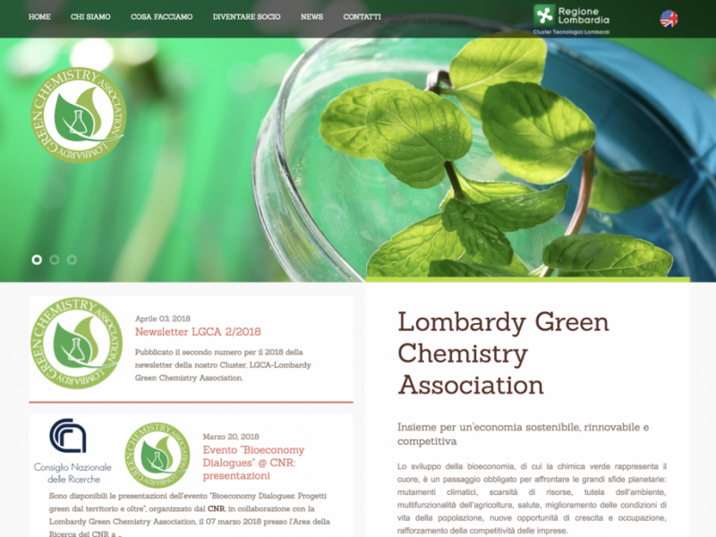Lombardy Green Chemistry – press article