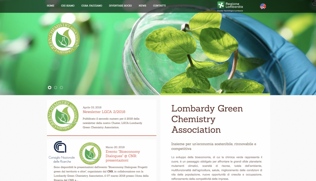 Lombardy Green Chemistry – press article